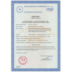 Jednověžová kombinovaná sestava - do 1m