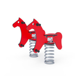 Pružinová houpačka koníci