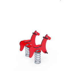 Pružinová hojdačka koníci