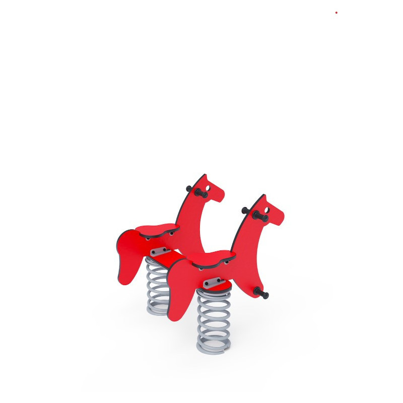 Pružinová houpačka koníci