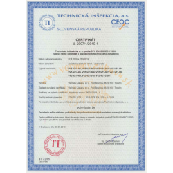 Dvouvěžová kombinovaná sestava - do 1m