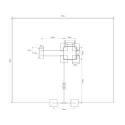 Jednověžová kombinovaná sestava - do 1m
