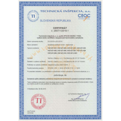 Jednověžová kombinovaná sestava - do 1m