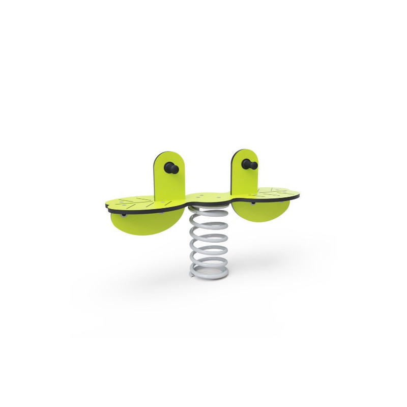 Pružinová hojdačka dvojlístok