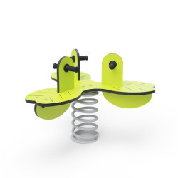 Pružinová houpačka trojlístek