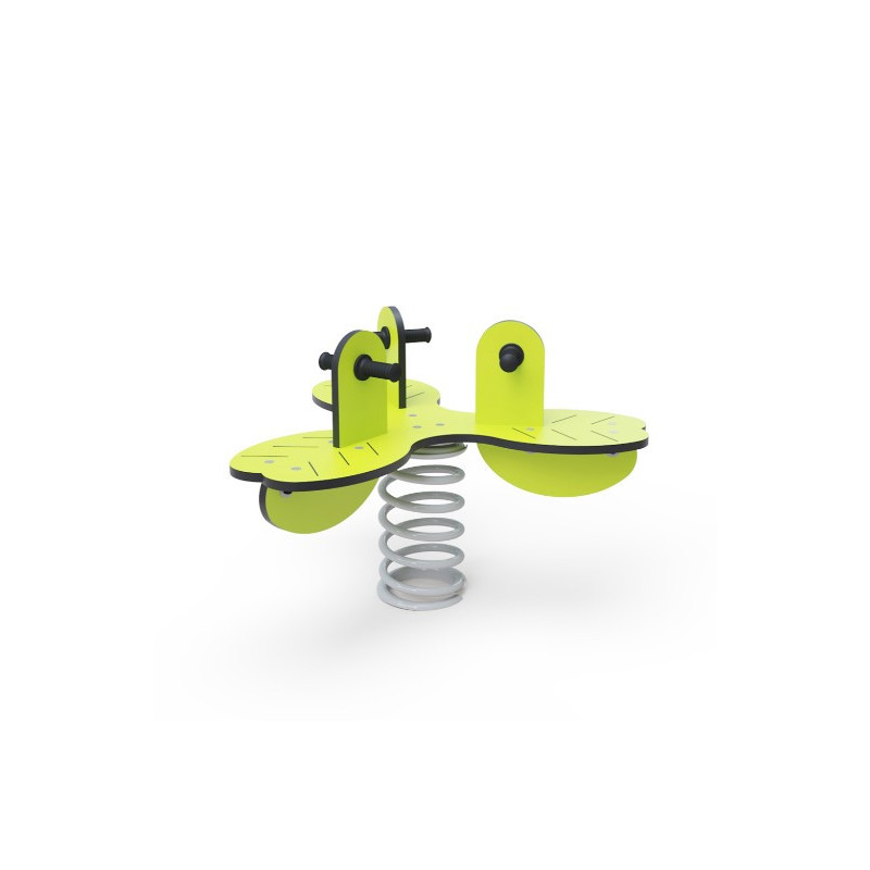 Pružinová hojdačka trojlístok