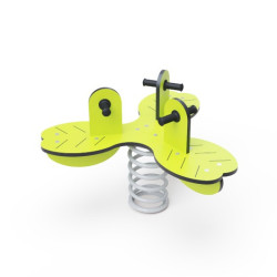 Pružinová hojdačka trojlístok