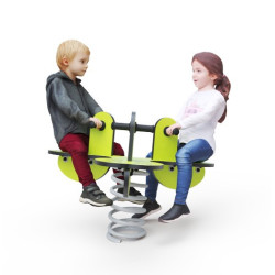 Pružinová hojdačka trojlístok