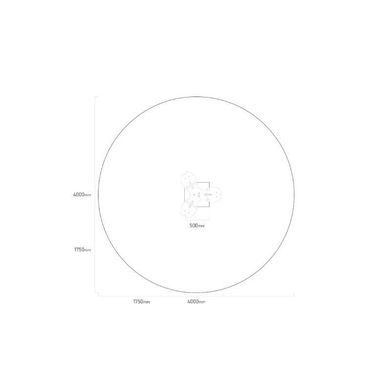 Pružinová hojdačka trojlístok