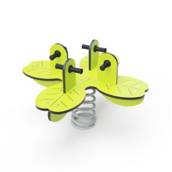 Pružinová houpačka čtyřlístek