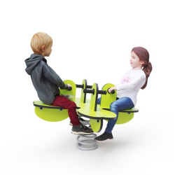 Pružinová houpačka čtyřlístek