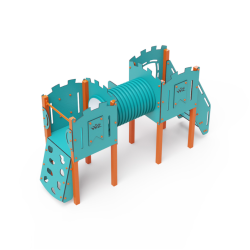 Dvojvežová kombinovaná zostava - do 1m