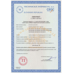 Dvojvežová kombinovaná zostava - do 1m