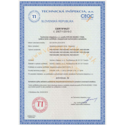 Dvojvežová kombinovaná zostava - do 1m