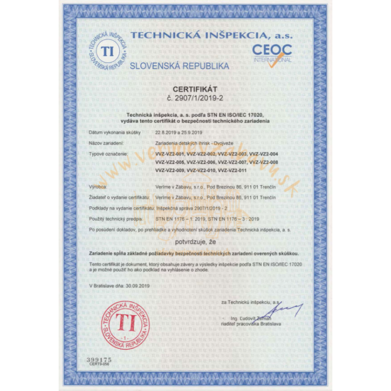 Dvouvěžová kombinovaná sestava - do 1m