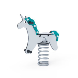 Pružinová hojdačka jednorožec