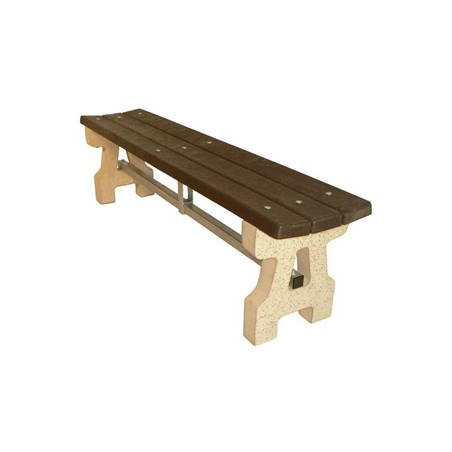 lavička SEO bez opěrky – bezúdržbová a antivandal