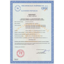 Dvouvěžová kombinovaná sestava - do 1m