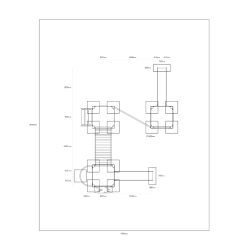 Trojvežová kombinovaná zostava - do 1m
