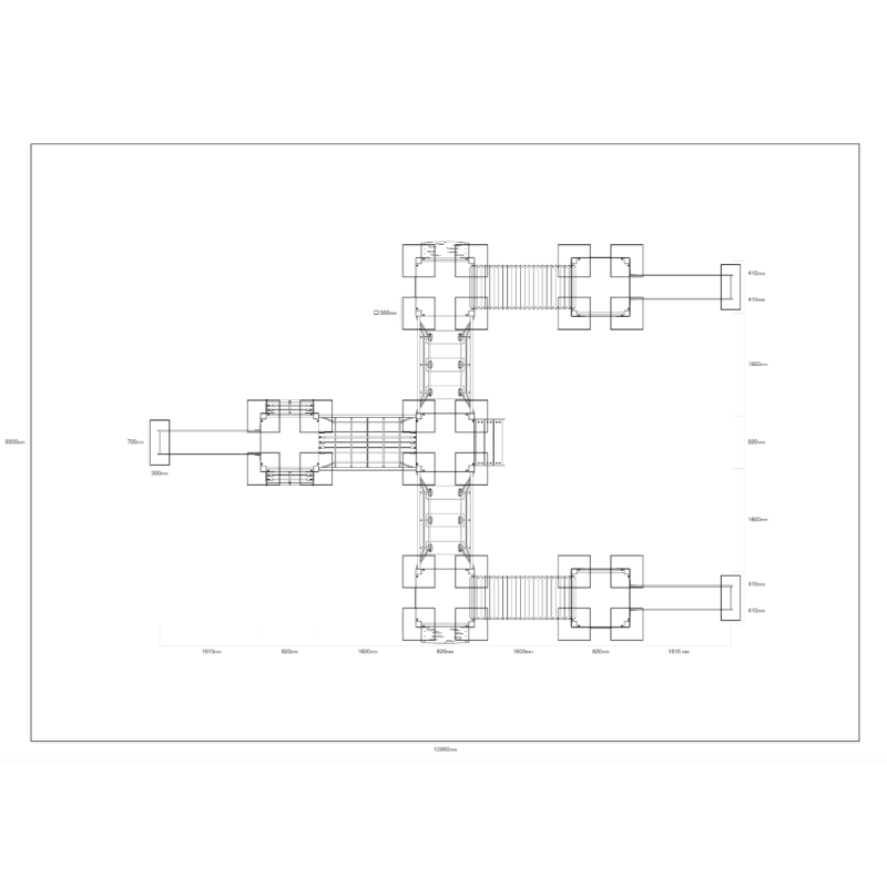 Šestivěžová kombinovaná sestava - do 1m