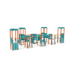 Osemviežová kombinovaná zostava - do 1m