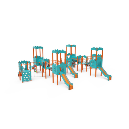 Deväťvežová kombinovaná zostava - do 1m