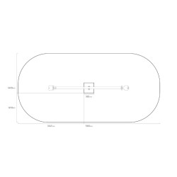 Převažovací houpačka - 4m