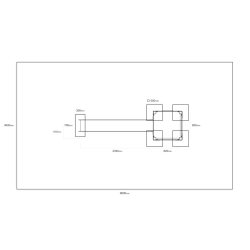 Jednověžová kombinovaná sestava - do 1,5m