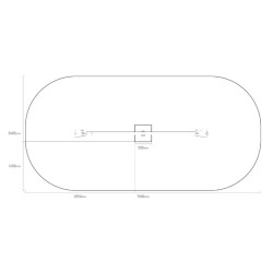 Oblúková prevažovacia hojdačka - 4m