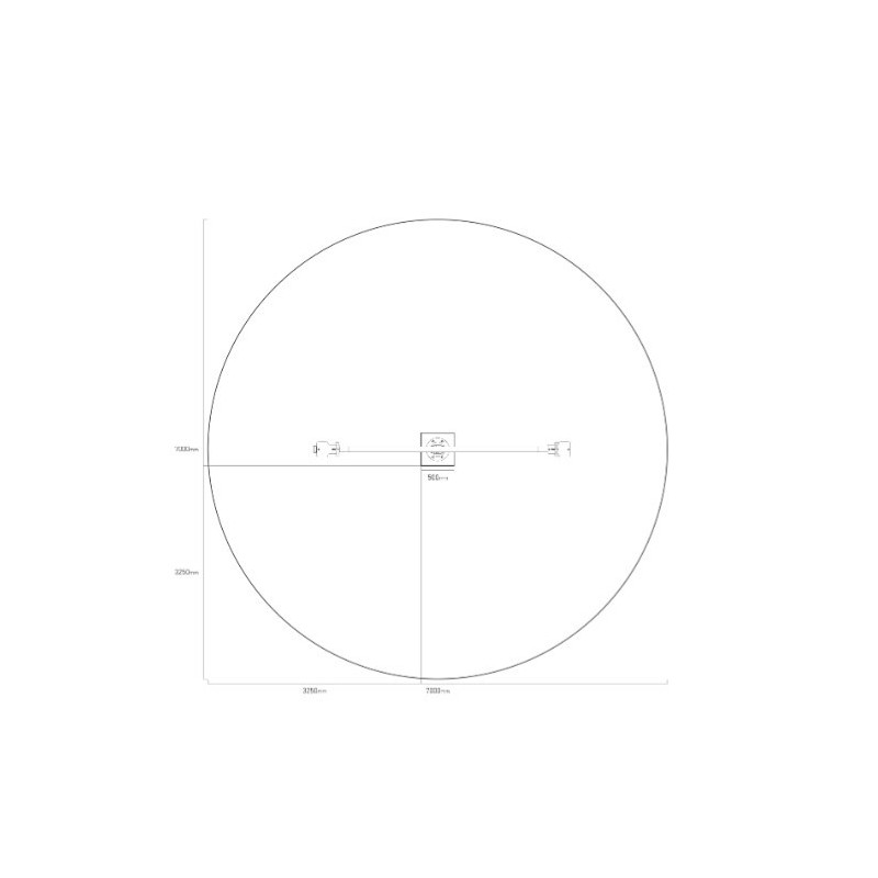 Otočná oblouková převažovací houpačka - 4m