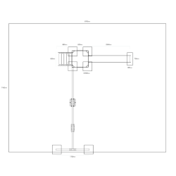 Jednovežová kombinovaná zostava - do 1,5m