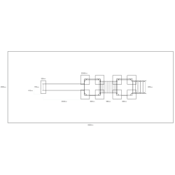 Dvojvežová kombinovaná zostava - do 1,5m