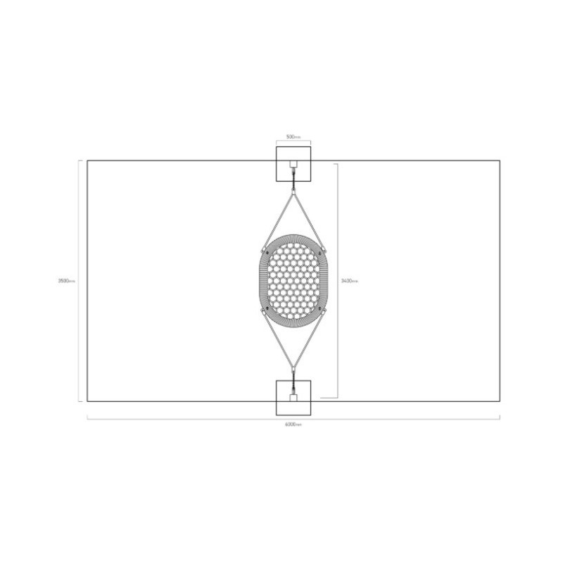 Visící houpačka - do 1m