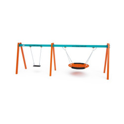 Dvojhojdačka - sedák Klasik a Hniezdo