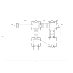 Štvorvežová kombinovaná zostava - do 1,5m