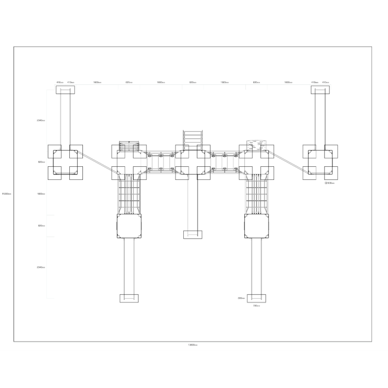 Sedmivěžová kombinovaná sestava - do 1,5m