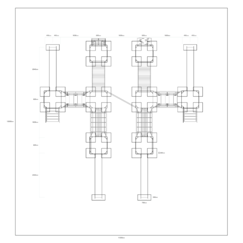 Osemviežová kombinovaná zostava - do 1,5m