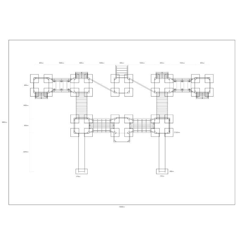 Osmivěžová kombinovaná sestava - do 1,5m