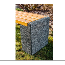 Betonová lavička Karin bez opěradla