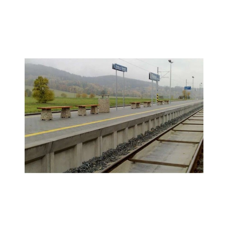 Betonová lavička Nela