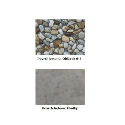 Betonová lavička Nela