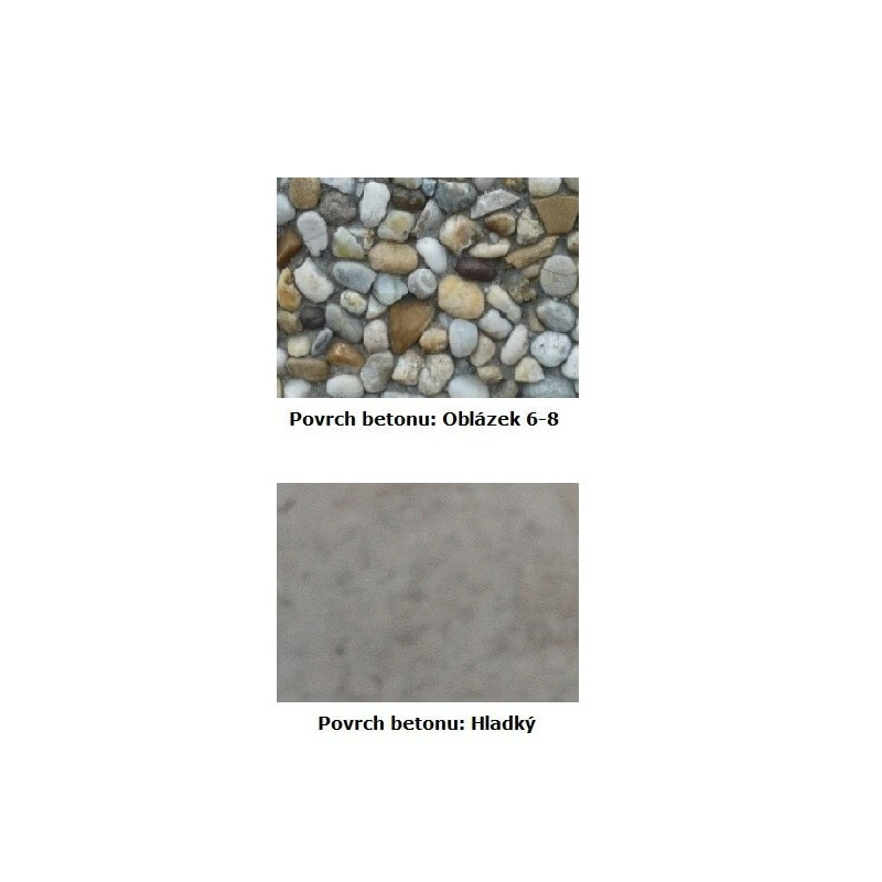 Betonová lavička Nela