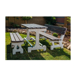 Betonová lavička New bez opěradla