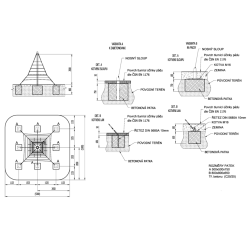 Lanová pyramida 2,5m