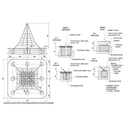 Lanová pyramida 3,5m