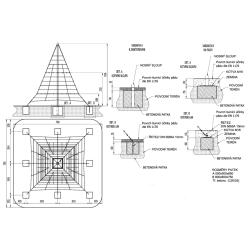 Lanová pyramida 5 m