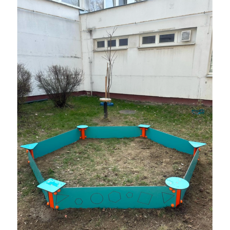 Pískoviště šestiúhelník