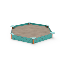 Pískoviště šestiúhelník