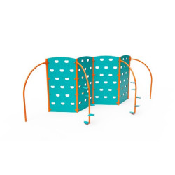 Lezecká stena - štyri steny