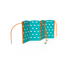 Lezecká stena - štyri steny